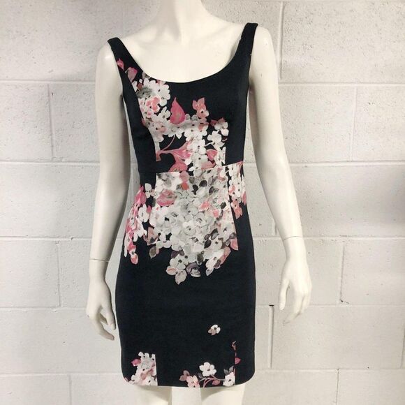 Milly Dresses & Skirts - Milly Sophia Floral-Print Faille Sheath Dress